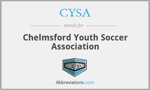 CYSA - Chelmsford Youth Soccer Association