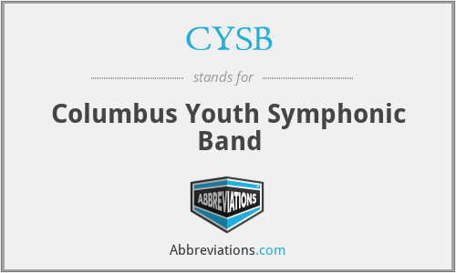 CYSB - Columbus Youth Symphonic Band