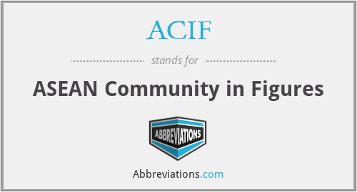 ACIF - ASEAN Community in Figures