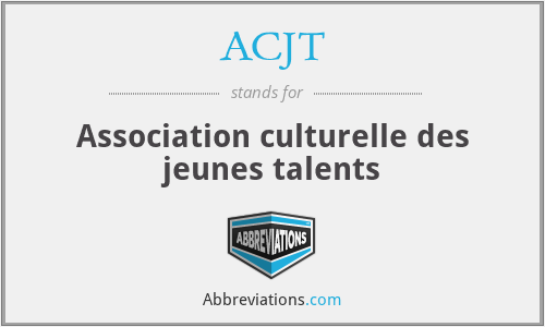 ACJT - Association culturelle des jeunes talents