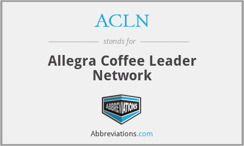 ACLN - Allegra Coffee Leader Network