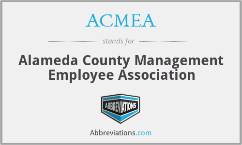 ACMEA - Alameda County Management Employee Association