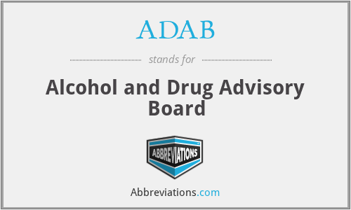 ADAB - Alcohol and Drug Advisory Board