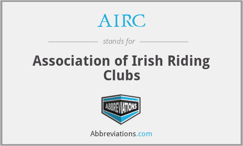 AIRC - Association of Irish Riding Clubs