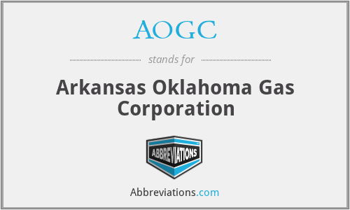 AOGC - Arkansas Oklahoma Gas Corporation