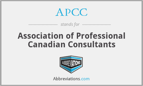 APCC - Association of Professional Canadian Consultants