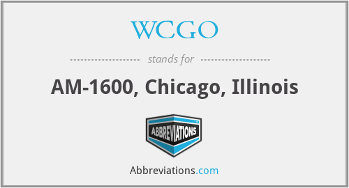 WCGO - AM-1600, Chicago, Illinois