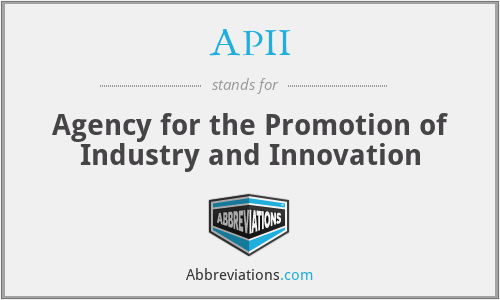 APII - Agency for the Promotion of Industry and Innovation