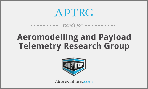APTRG - Aeromodelling and Payload Telemetry Research Group