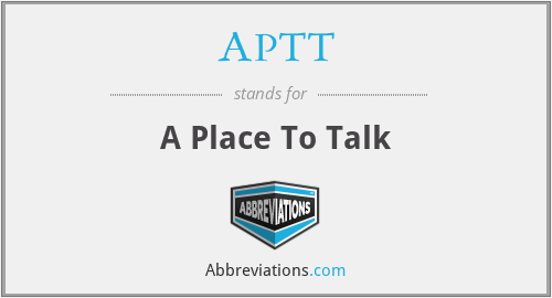 APTT - A Place To Talk