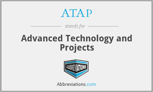 ATAP - Advanced Technology and Projects
