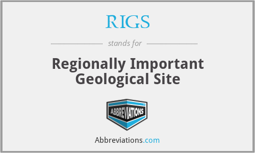 RIGS - Regionally Important Geological Site