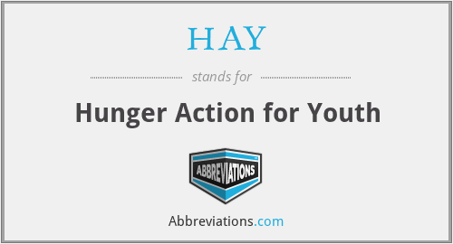 HAY - Hunger Action for Youth