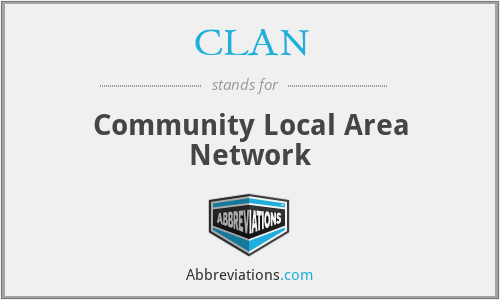 CLAN - Community Local Area Network