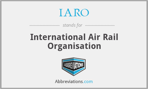 IARO - International Air Rail Organisation