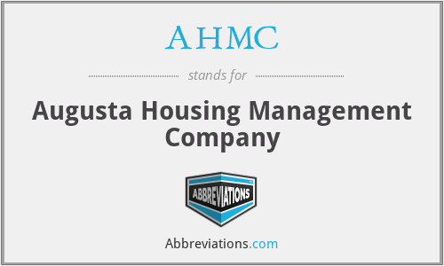 AHMC - Augusta Housing Management Company