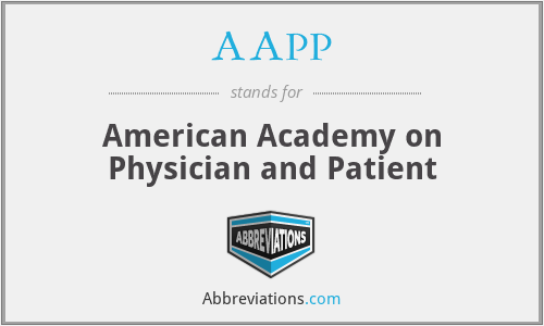 AAPP - American Academy on Physician and Patient