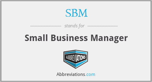 SBM - Small Business Manager