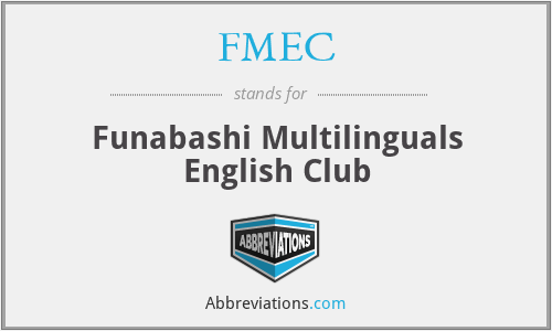 FMEC - Funabashi Multilinguals English Club