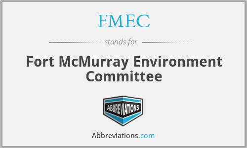 FMEC - Fort McMurray Environment Committee
