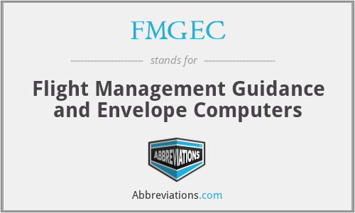 FMGEC - Flight Management Guidance and Envelope Computers