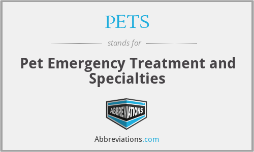 PETS - Pet Emergency Treatment and Specialties