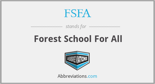 FSFA - Forest School For All