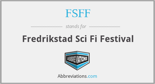 FSFF - Fredrikstad Sci Fi Festival