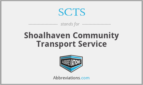 SCTS - Shoalhaven Community Transport Service