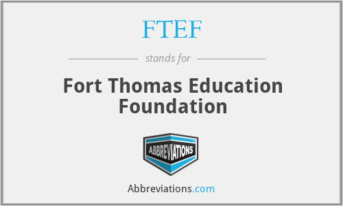 FTEF - Fort Thomas Education Foundation