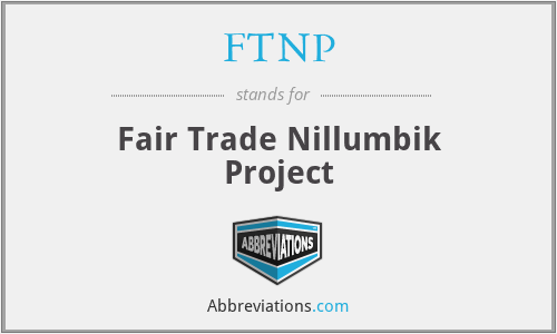 FTNP - Fair Trade Nillumbik Project