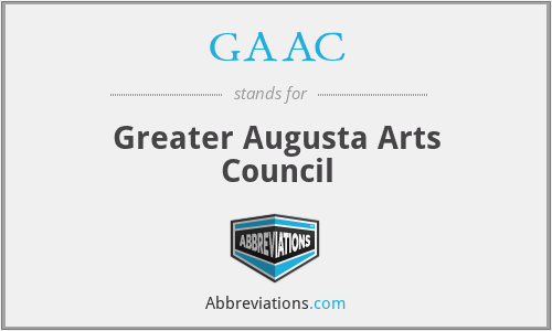 GAAC - Greater Augusta Arts Council