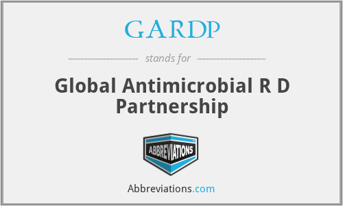 GARDP - Global Antimicrobial R D Partnership