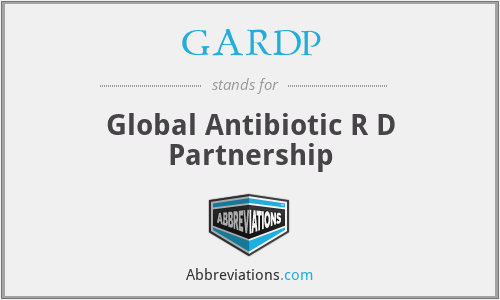 GARDP - Global Antibiotic R D Partnership