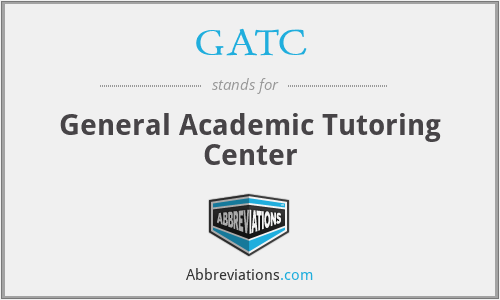 GATC - General Academic Tutoring Center