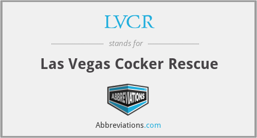 LVCR - Las Vegas Cocker Rescue