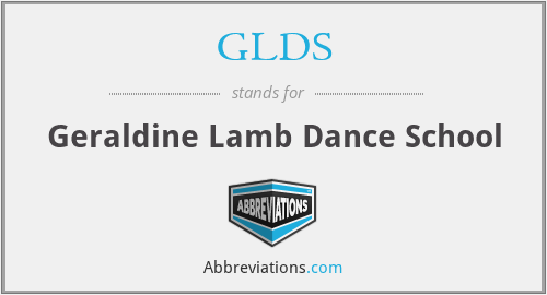 GLDS - Geraldine Lamb Dance School