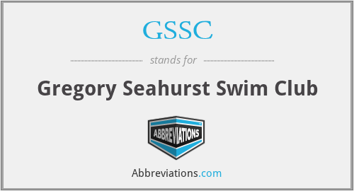 GSSC - Gregory Seahurst Swim Club