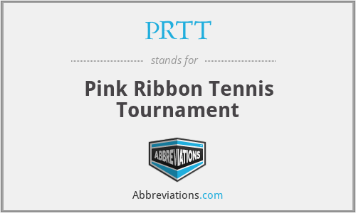 PRTT - Pink Ribbon Tennis Tournament