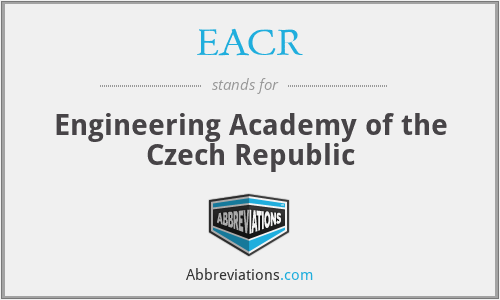 EACR - Engineering Academy of the Czech Republic