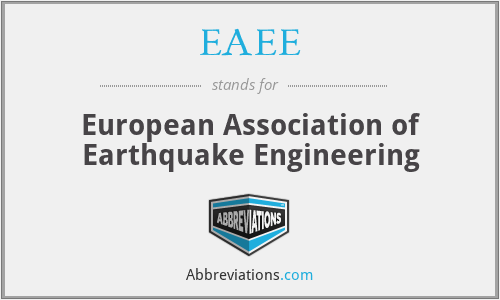 EAEE - European Association of Earthquake Engineering