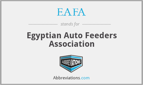 EAFA - Egyptian Auto Feeders Association