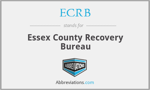 ECRB - Essex County Recovery Bureau