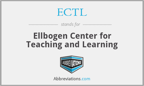 ECTL - Ellbogen Center for Teaching and Learning