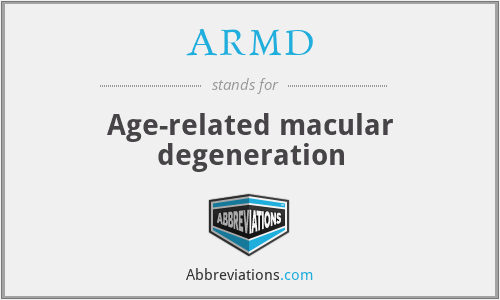 ARMD - Age-related macular degeneration