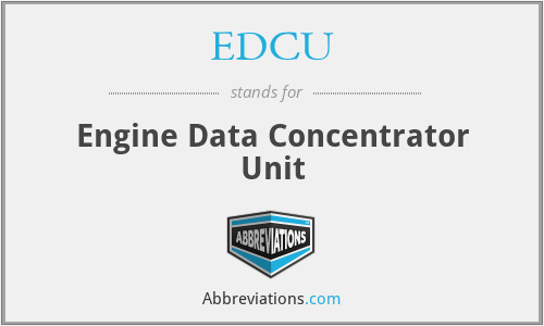 EDCU - Engine Data Concentrator Unit