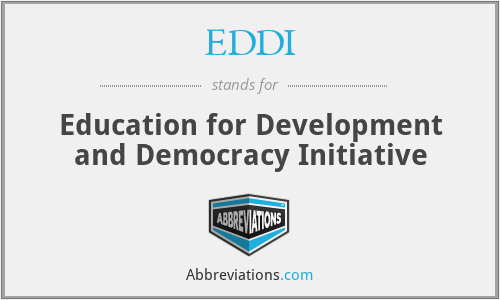 EDDI - Education for Development and Democracy Initiative