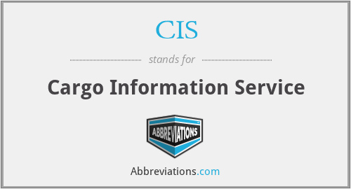 CIS - Cargo Information Service