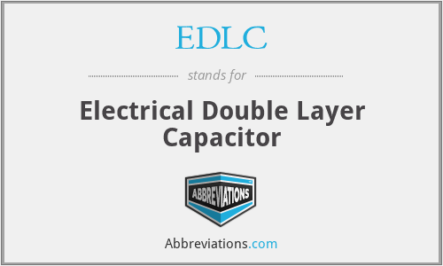 EDLC - Electrical Double Layer Capacitor