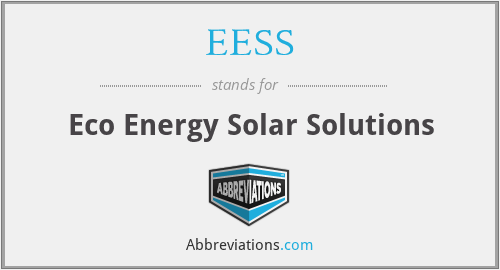 EESS - Eco Energy Solar Solutions